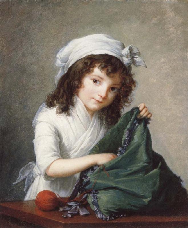 Elizabeth Louise Vigee Le Brun Mademoiselle Brongniart